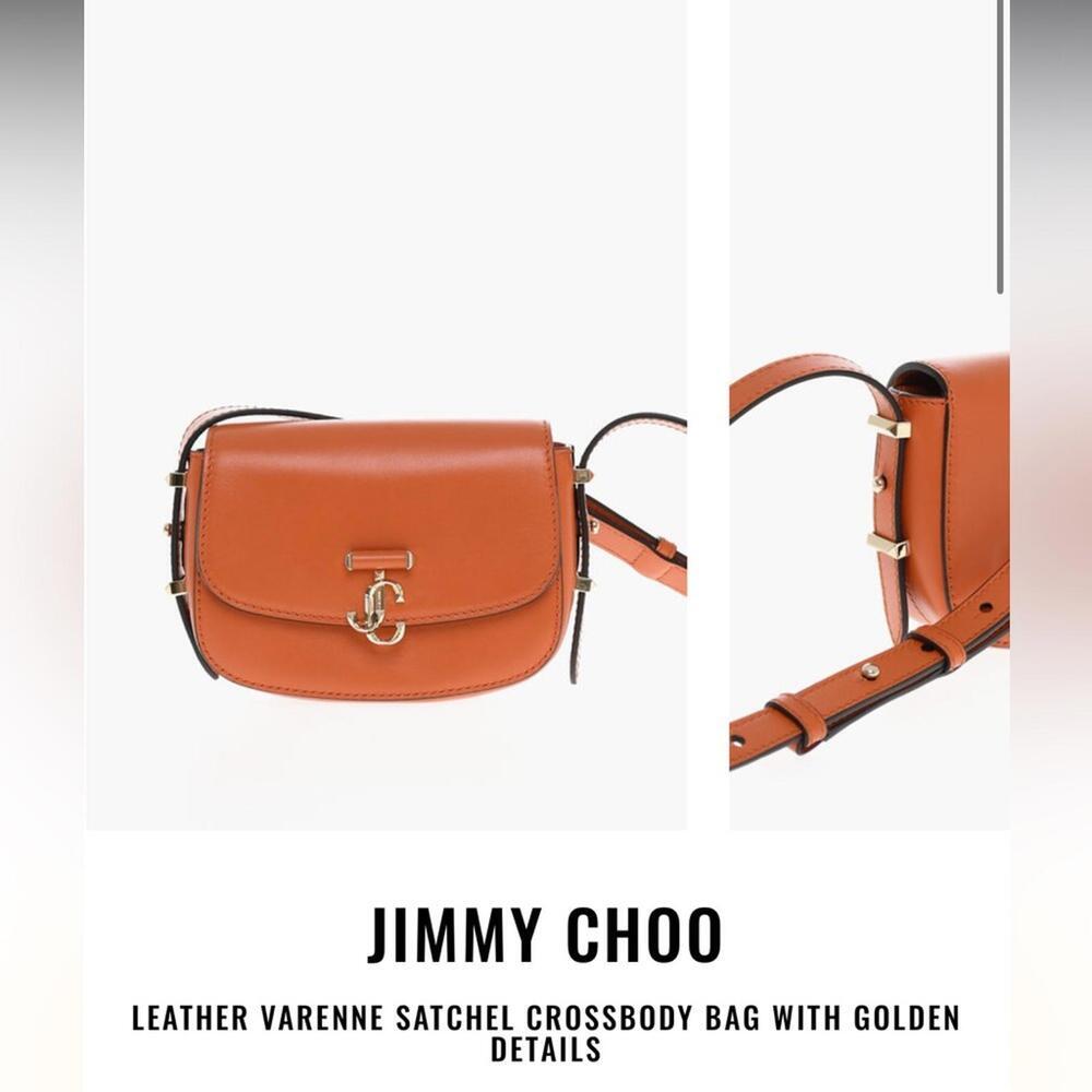 Jimmy Choo Varenne Orange Crossbody Bag
